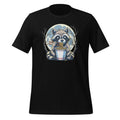 Raccoon Eating Instant Noodle Cup Funny Animal Graphic Unisex t-Shirt