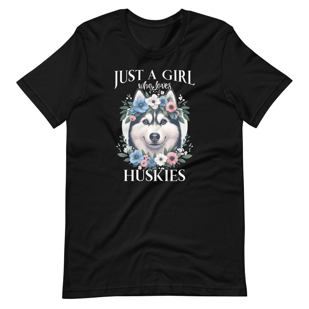 Just a Girl Who Loves Huskies Husky Pet Animal Lover Unisex product image 2