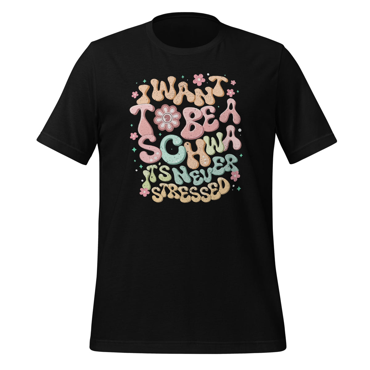 I Want To Be A Schwa It Never Stressed Funny Teacher product image 1