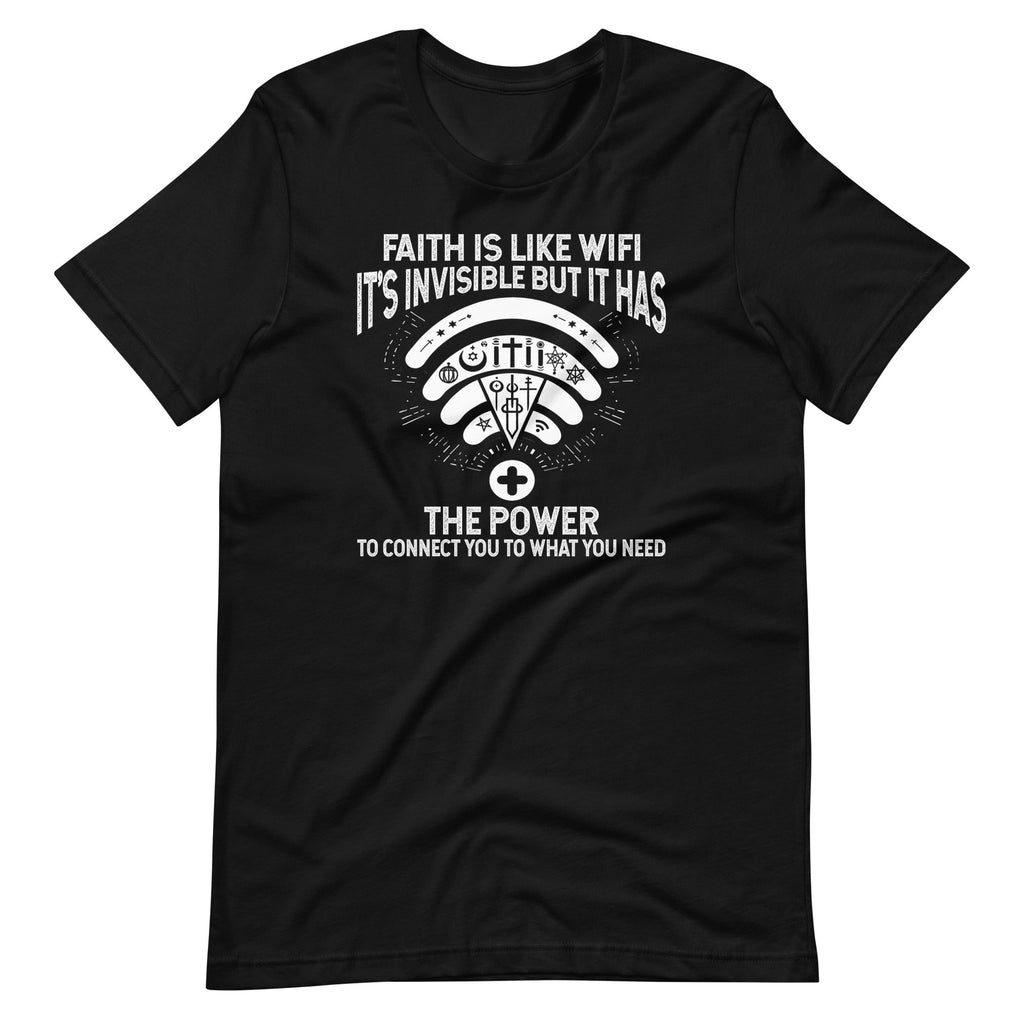 Faith Is Like Wifi Inspirational Vibes Funny Christian product image 2