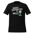 Easily Distracted By Balls Funny Golf Lover Golfer Golfing product image 1