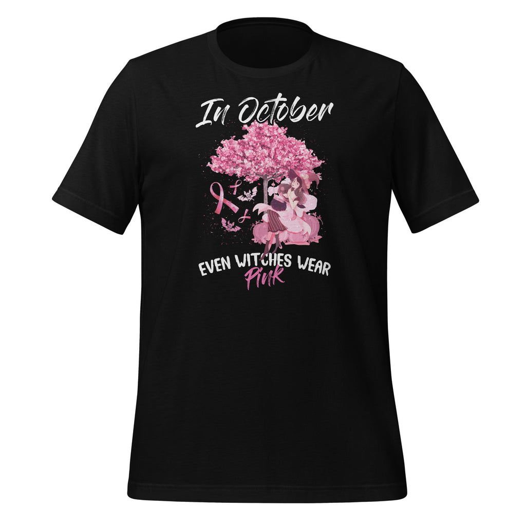 In October Even Witches Wear Pink - Breast Cancer Awareness product image 1