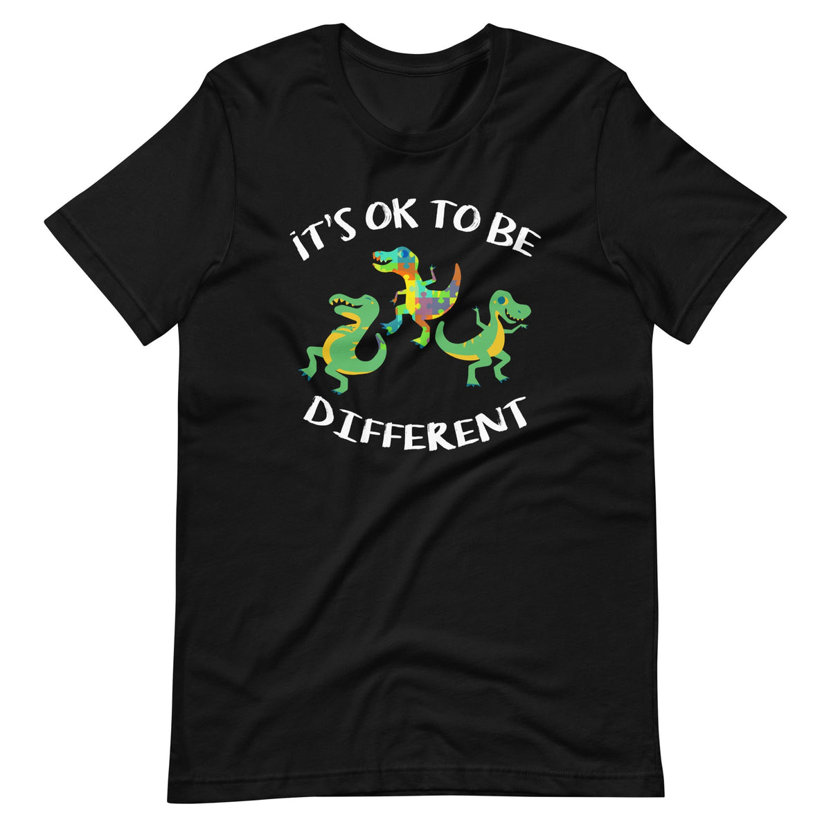It's Ok To Be Different - Dinosaur T Rex Autism Awareness product image 2