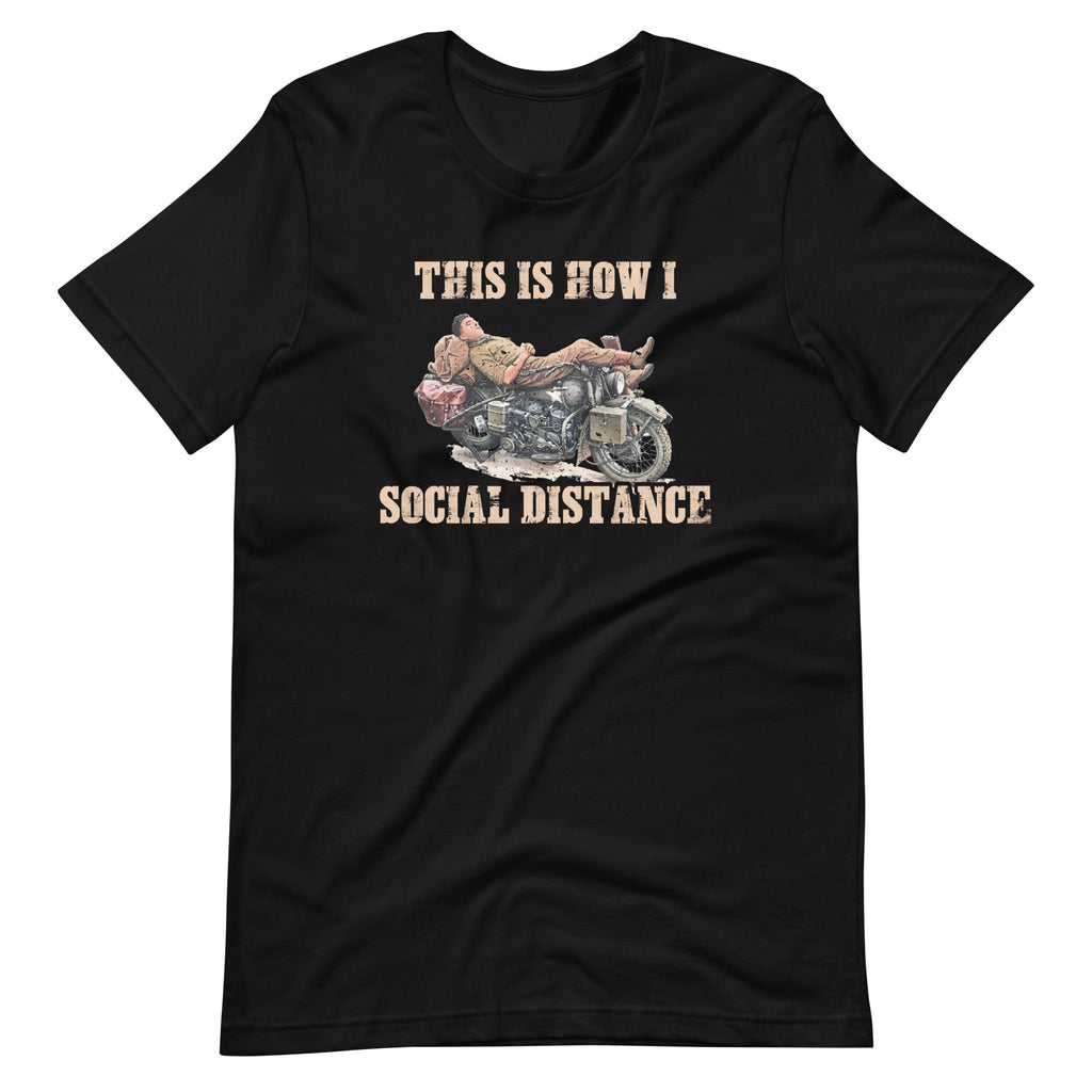 This Is How I Social Distance - Motorcycle Biker Fun Saying product image 2