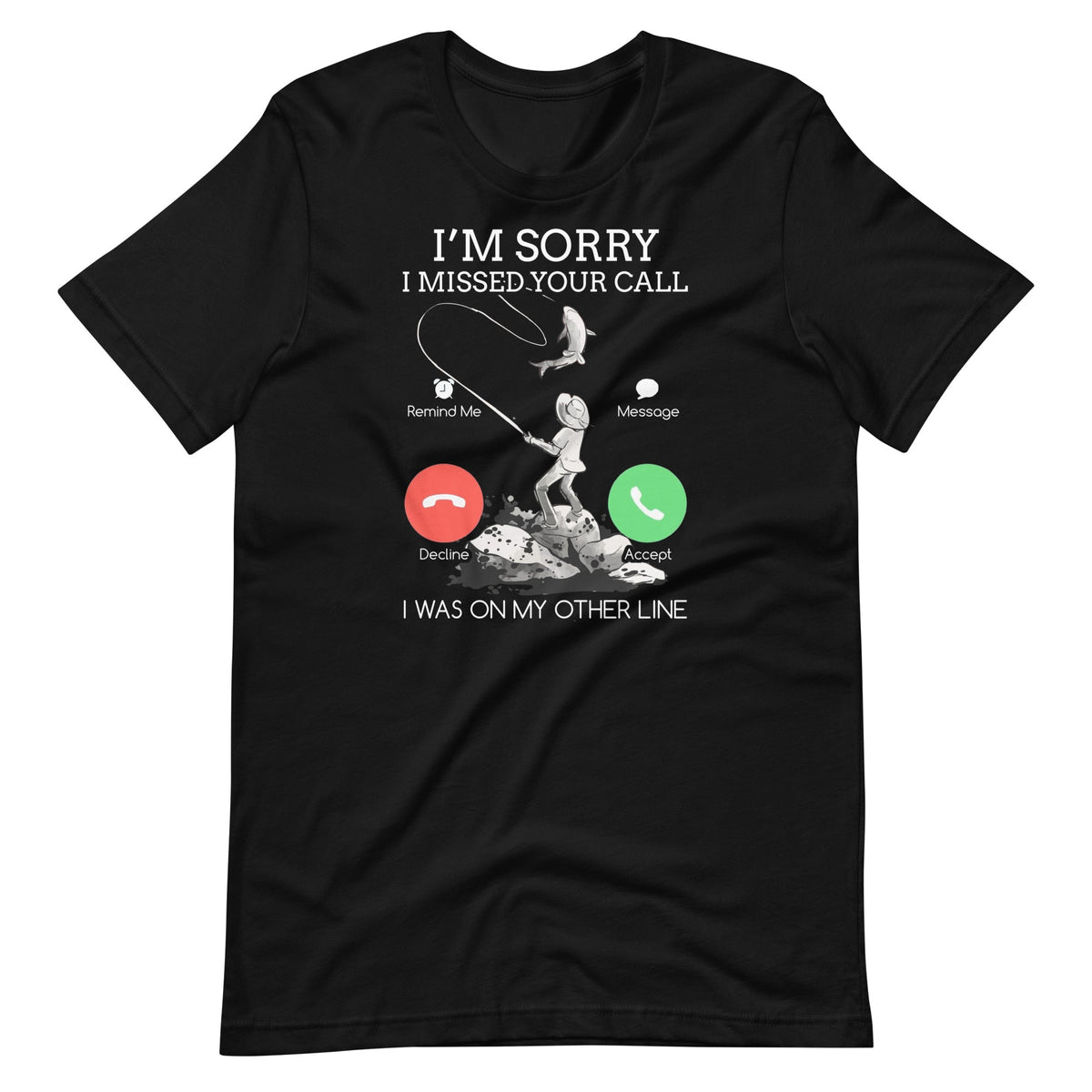 Sorry I Missed Your Call Fishing - I Was On My Other Line product image 2
