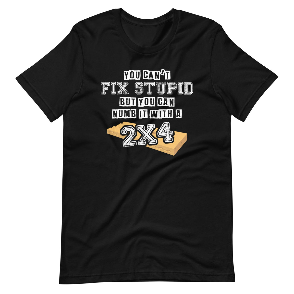 You Can't Fix Stupid But Can Numb It With A 2x4 - Funny product image 2