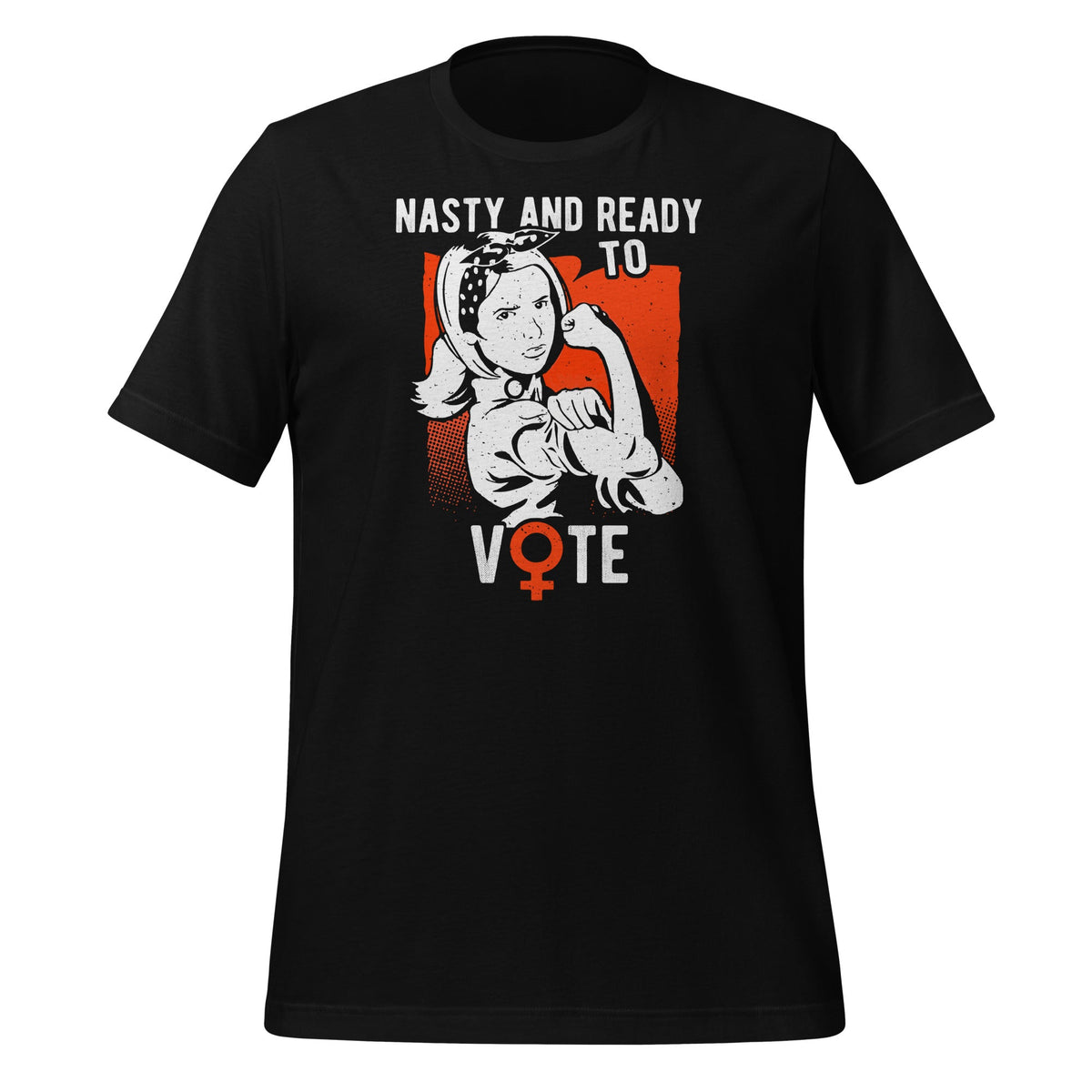 Nasty And Ready To Vote - Funny Vintage Retro Feminist product image 1