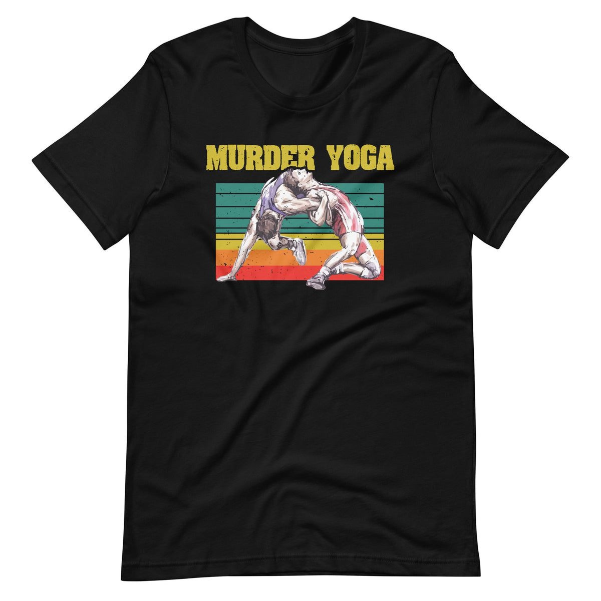 Murder Yoga - Jiu Jitsu Wrestling Brazilian Wrestler Funny product image 2