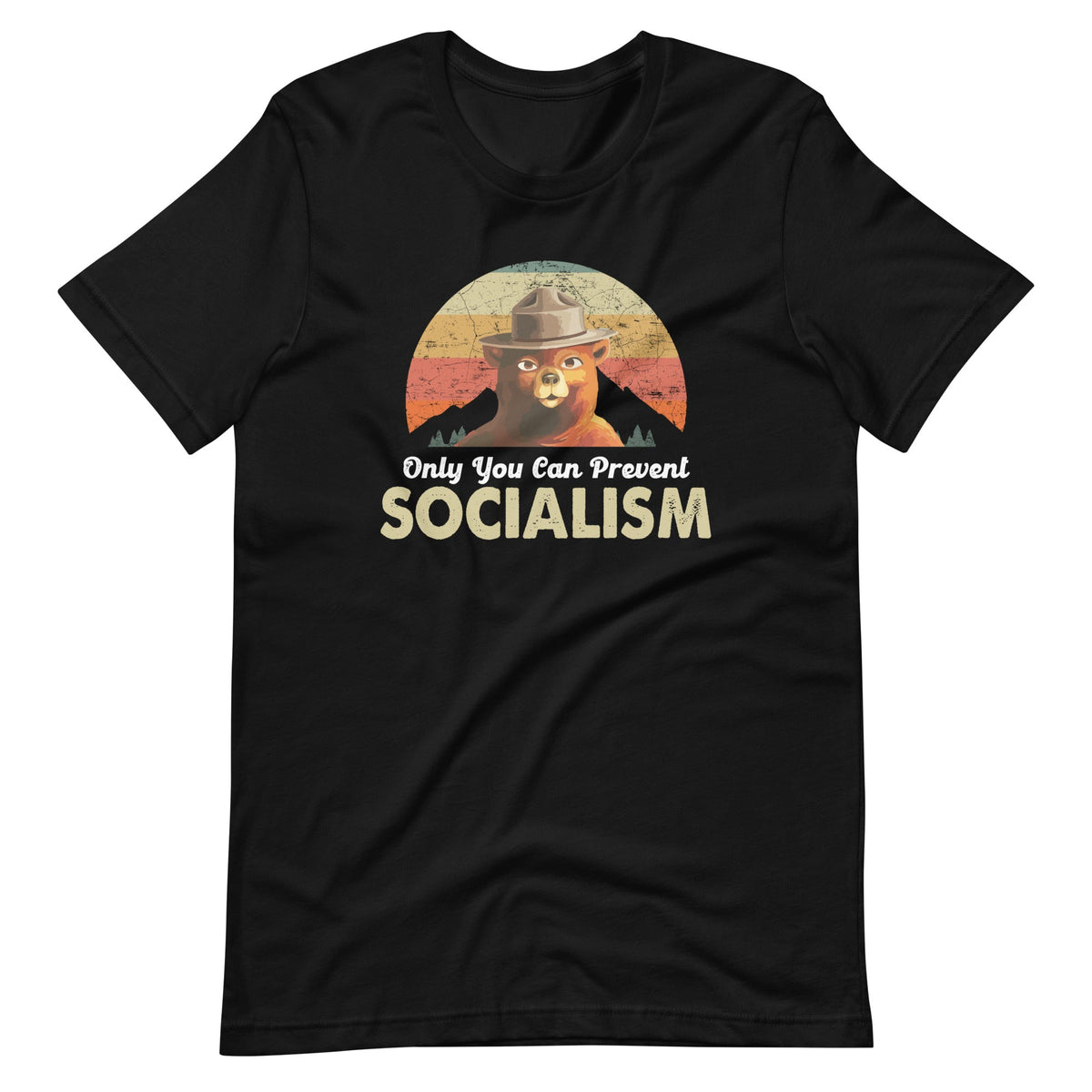 Only You Can Prevent Socialism Bear - Vintage Funny product image 2
