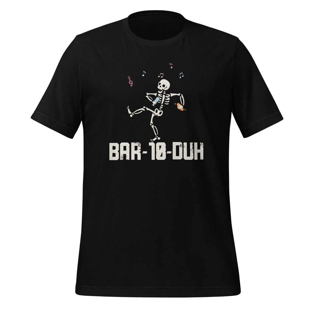 Bar 10 Duh - Bartender Funny Cool Skeleton Short-Sleeve product image 1