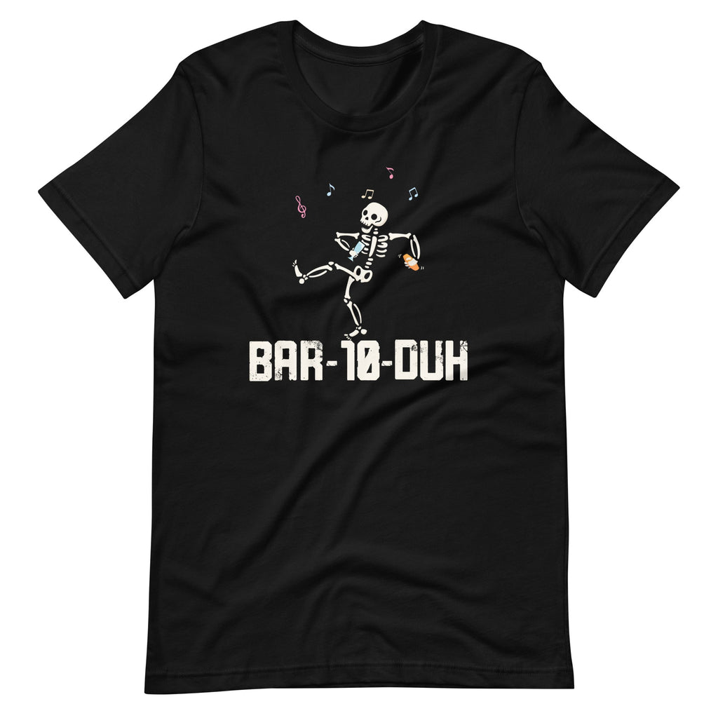 Bar 10 Duh - Bartender Funny Cool Skeleton Short-Sleeve product image 2