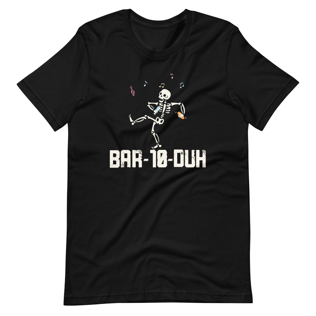 Bar 10 Duh - Bartender Funny Cool Skeleton Short-Sleeve product image 2