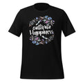 Cultivate Happiness - Watercolor Quote Saying Short-Sleeve product image 1