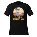 I Could Deadlift You - Strong Girl Retro Vintage Sunset product image 1