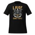 I Ride So I Don't Choke People - Cool Motorcycle Skull product image 1