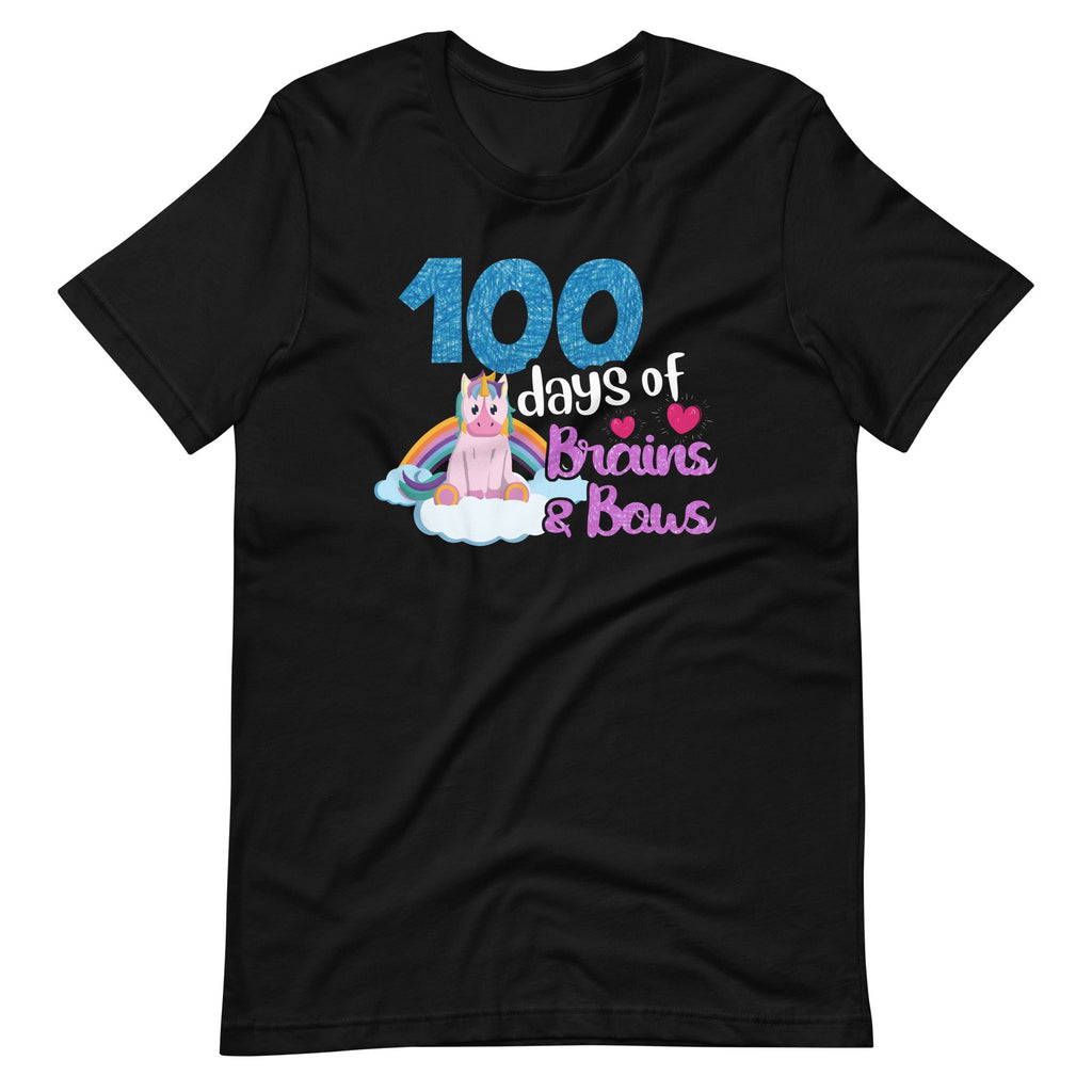100 Days Of Brains Bows - Unicorn - 100th Day Of School product image 2