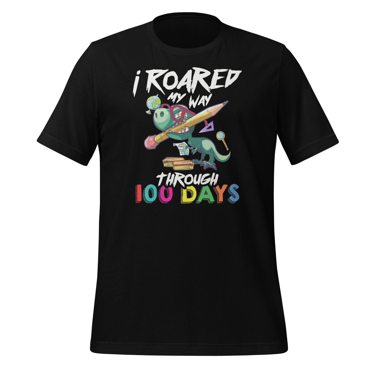 I Roared My Way Through 100 Days of School - Dinosaur T Rex product image 1