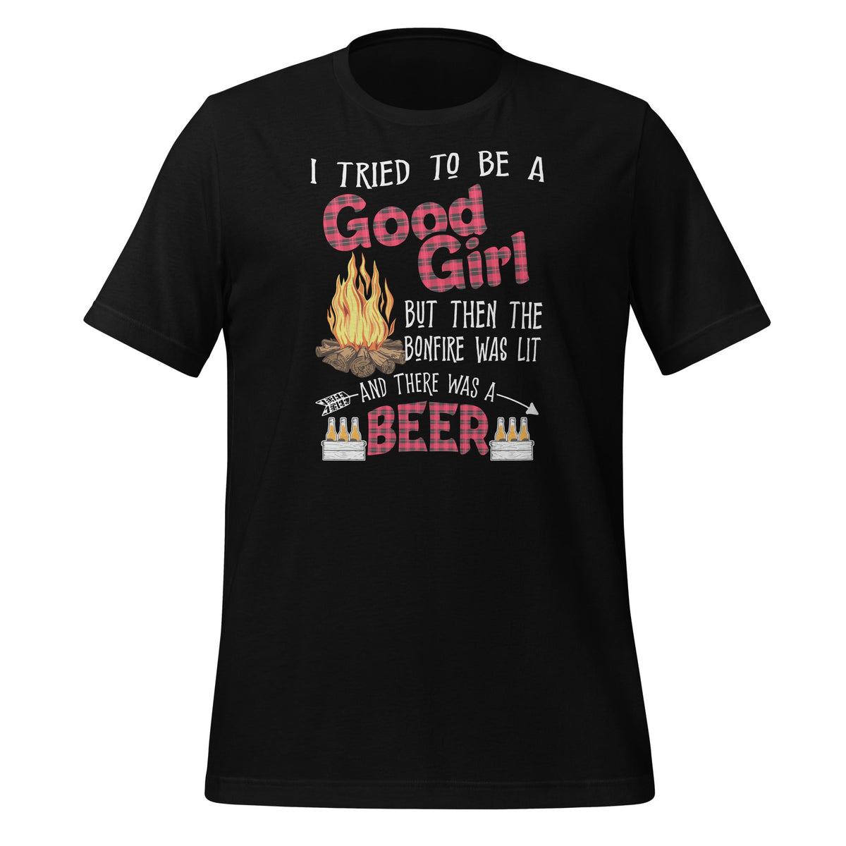 I Tried To Be A Good Girl But Then The Bonfire Was Lit Beer product image 1