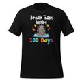 Breath Teach Inspire 100 Days Of School - Sloth Fan Teacher product image 1