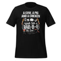 A Cow A Pig And A Chicken Walk Into A Bar Funny BBQ product image 1