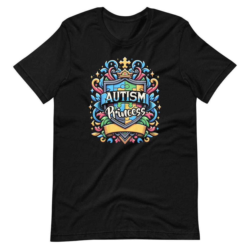 Autism Princess Autistic Puzzle Support Awareness Unisex product image 2
