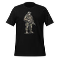 Cute Bigfoot Sasquatch Funny Military Cryptid Unisex T-Shirt product image 1