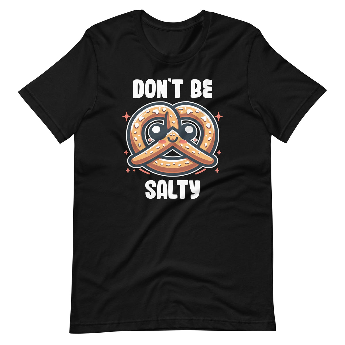 Don't Be Salty Pretzel Cute Kawaii Funny Saying Food Pun product image 2