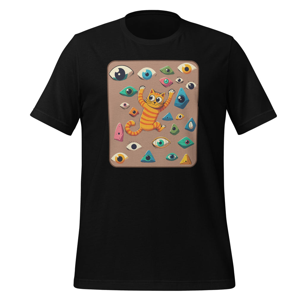 Funny Cat Climber Climbing Wall Bouldering Climb Unisex product image 1