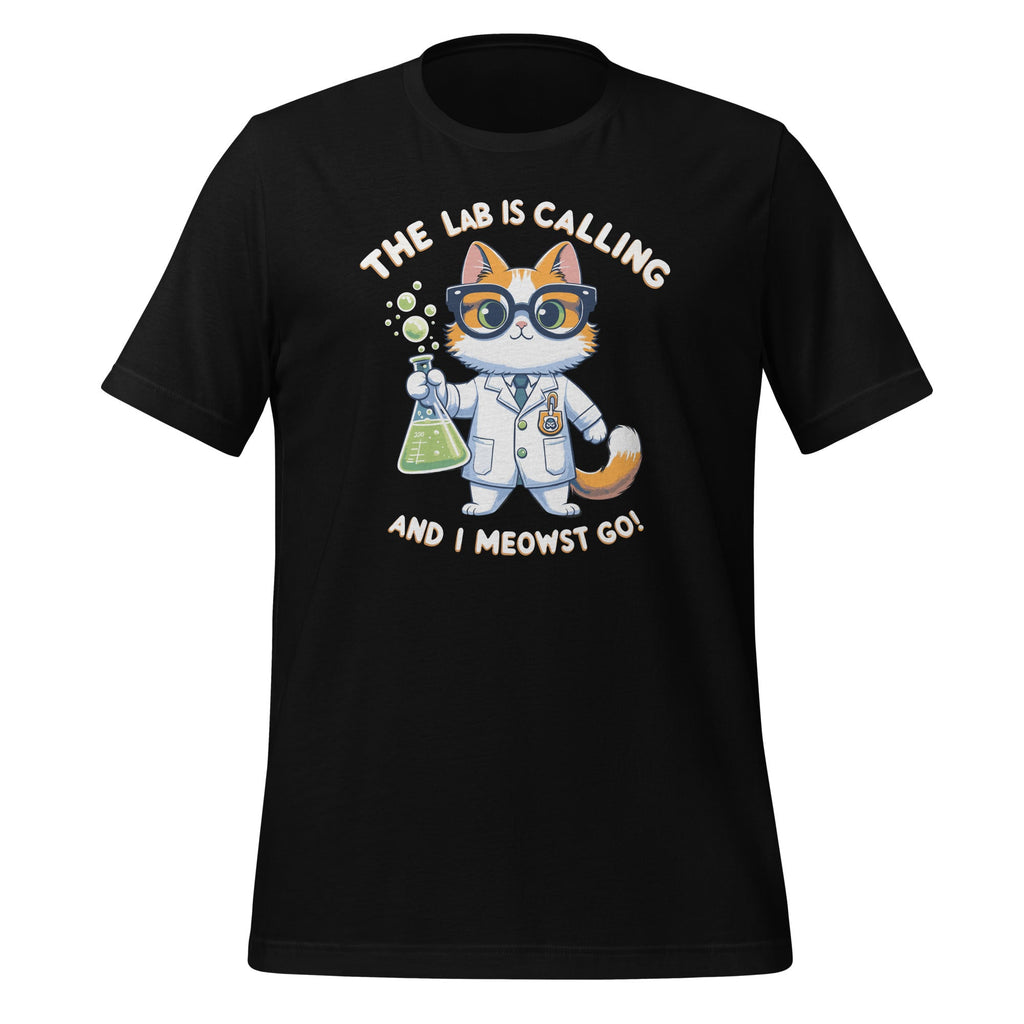 Funny Lab Calling Science Cat Meowst Go Laboratory product image 1