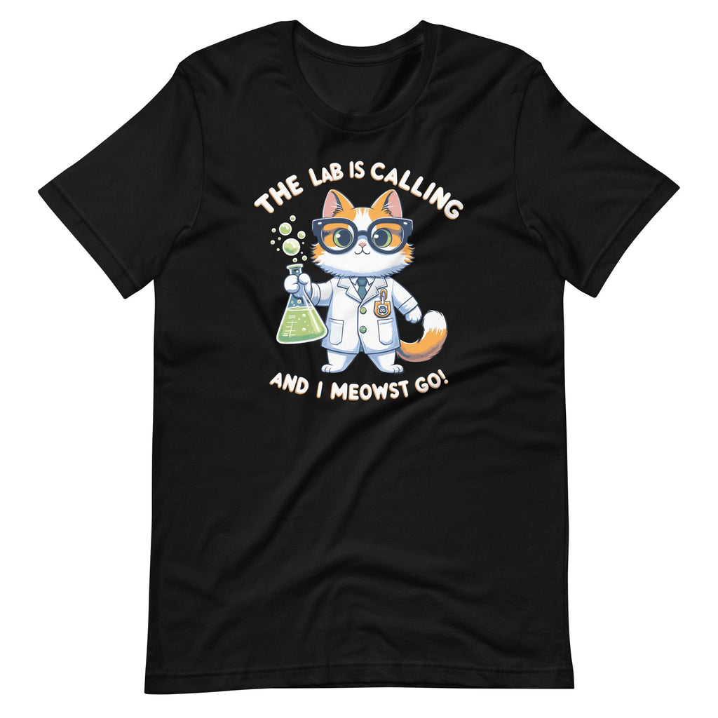 Funny Lab Calling Science Cat Meowst Go Laboratory product image 2