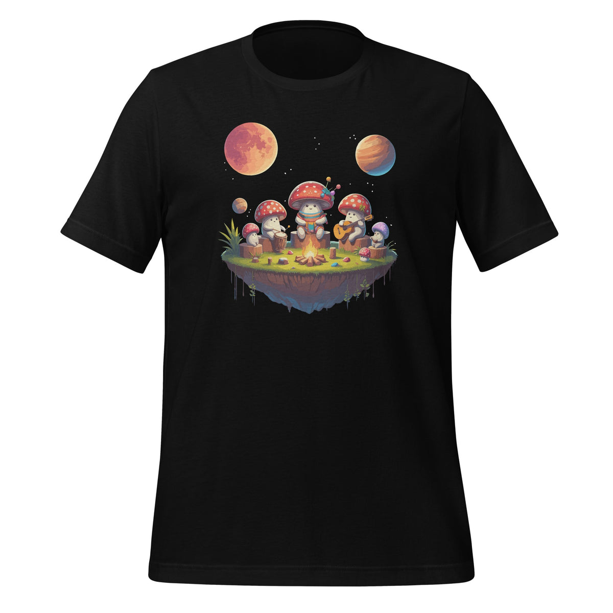Hippie Mushrooms Fungi Camping Group Plants Funny Forest product image 1