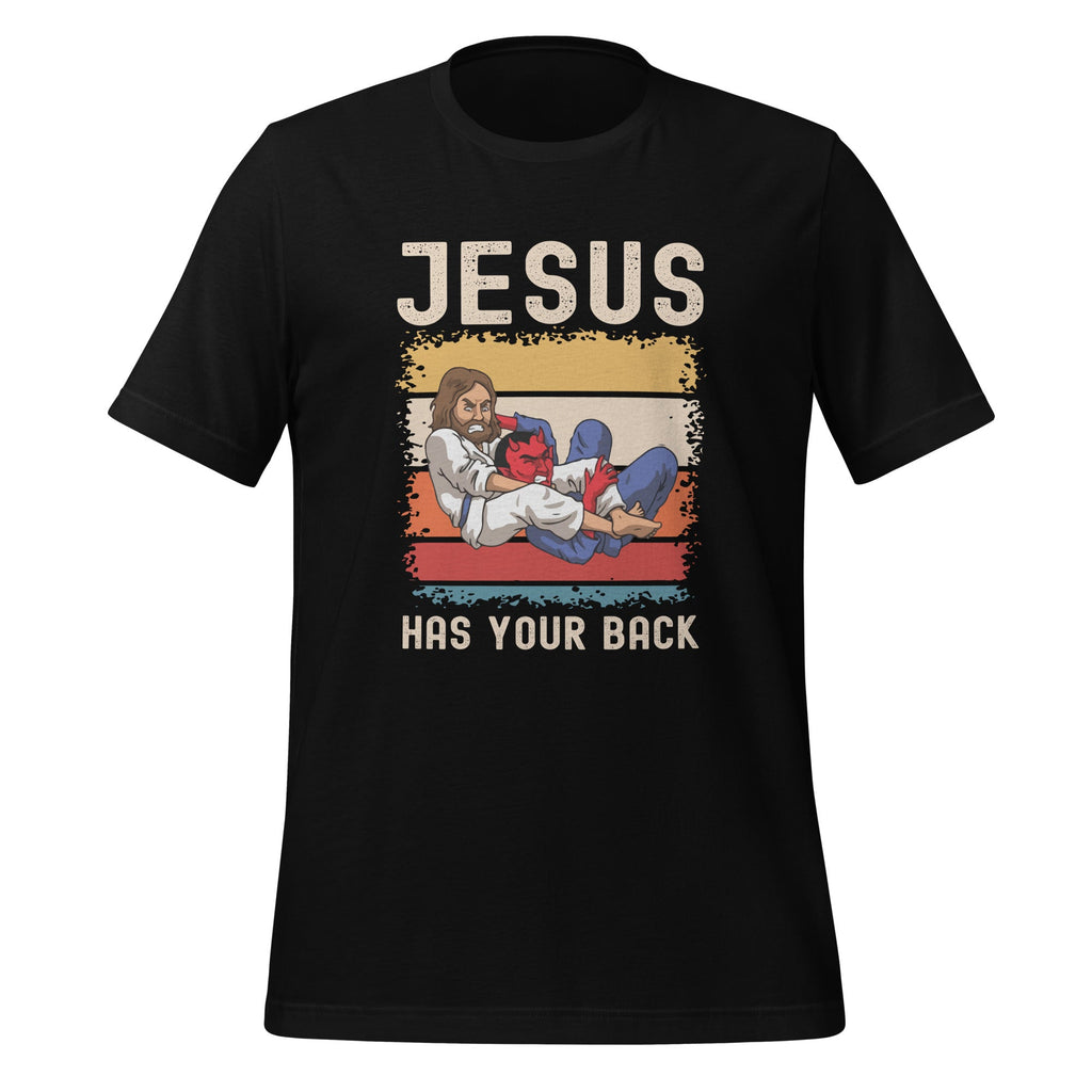 Jesus Has Your Back Brazilian Jiu Jitsu Christian Unisex product image 1