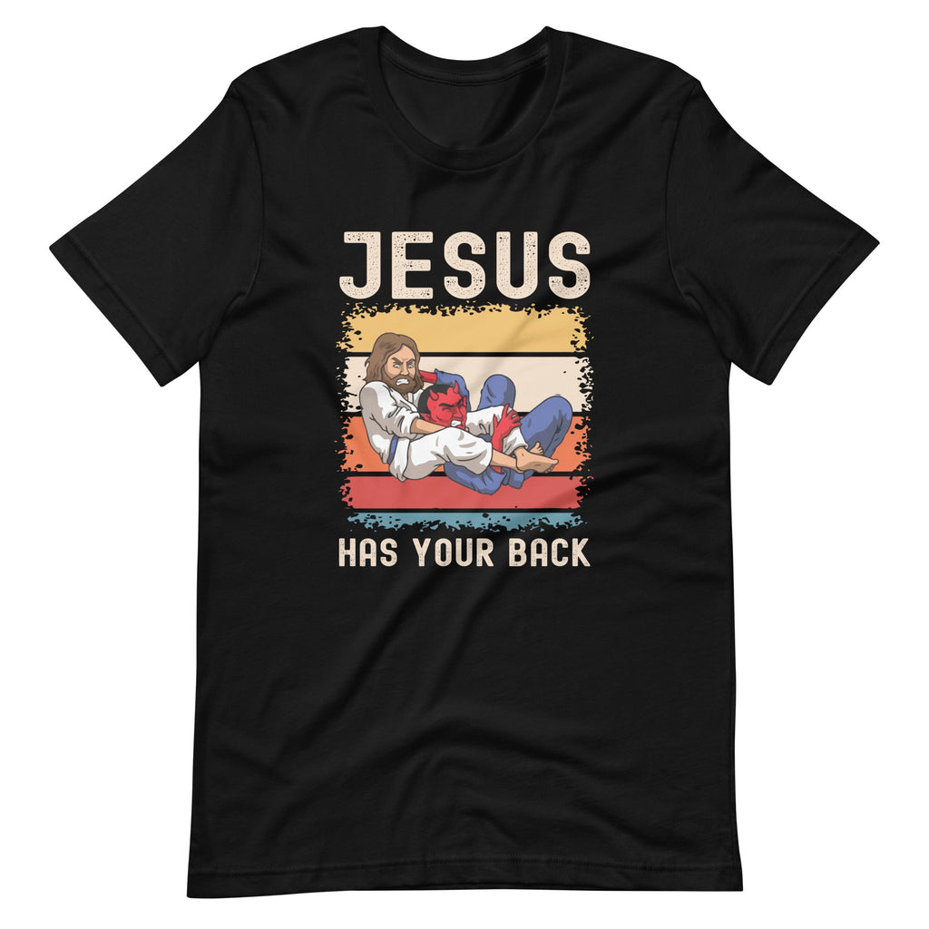 Jesus Has Your Back Brazilian Jiu Jitsu Christian Unisex product image 2