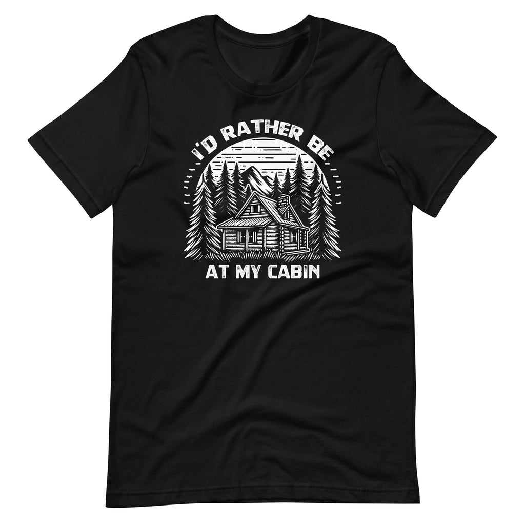 I'd Rather Be At My Cabin Mountain Life Outdoor Lover product image 2