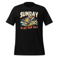 Sunday Is My Fun Day Funny Football Art Saying Unisex product image 1