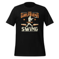 Your Girlfriend Likes My Swing Baseball Lover Funny Vintage product image 1