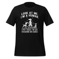 Dog Mocks Humans Funny Look At Me, I'm A Human Unisex product image 1