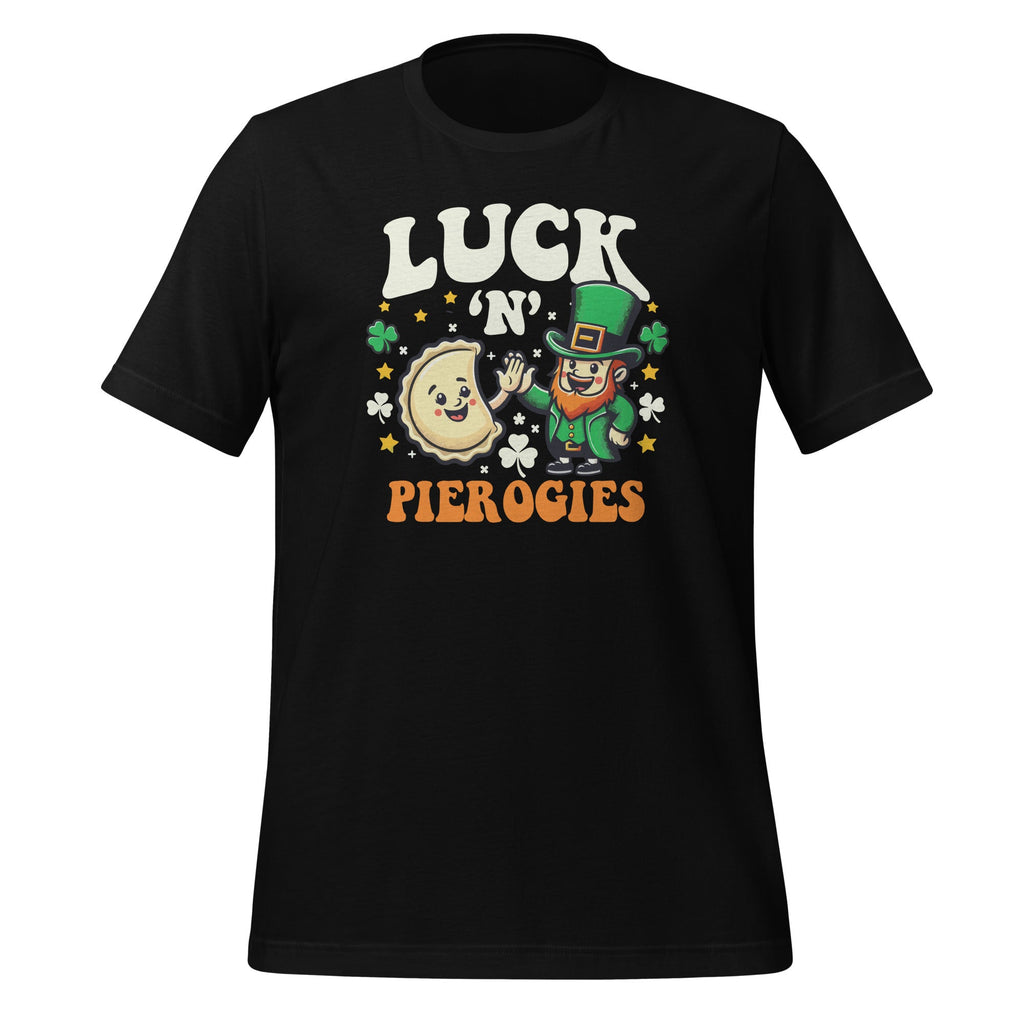 Luck N Pierogies Funny Polish Irish St Patricks Day Unisex product image 1