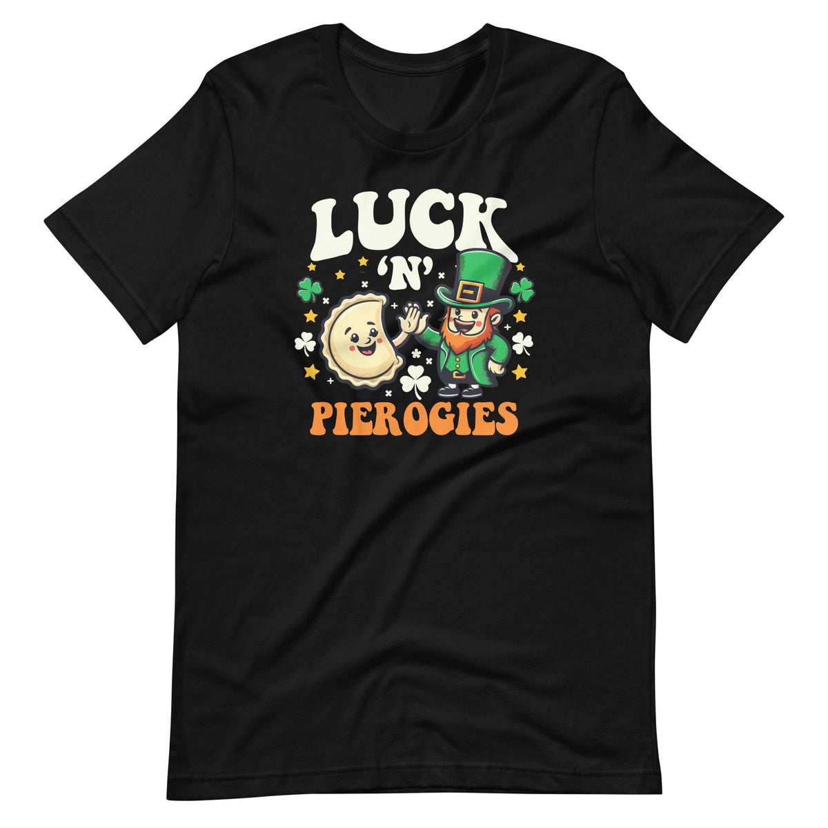 Luck N Pierogies Funny Polish Irish St Patricks Day Unisex product image 2