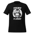 Fight or Flight Funny Penguin Pun Animal Meme Unisex T-Shirt product image 1