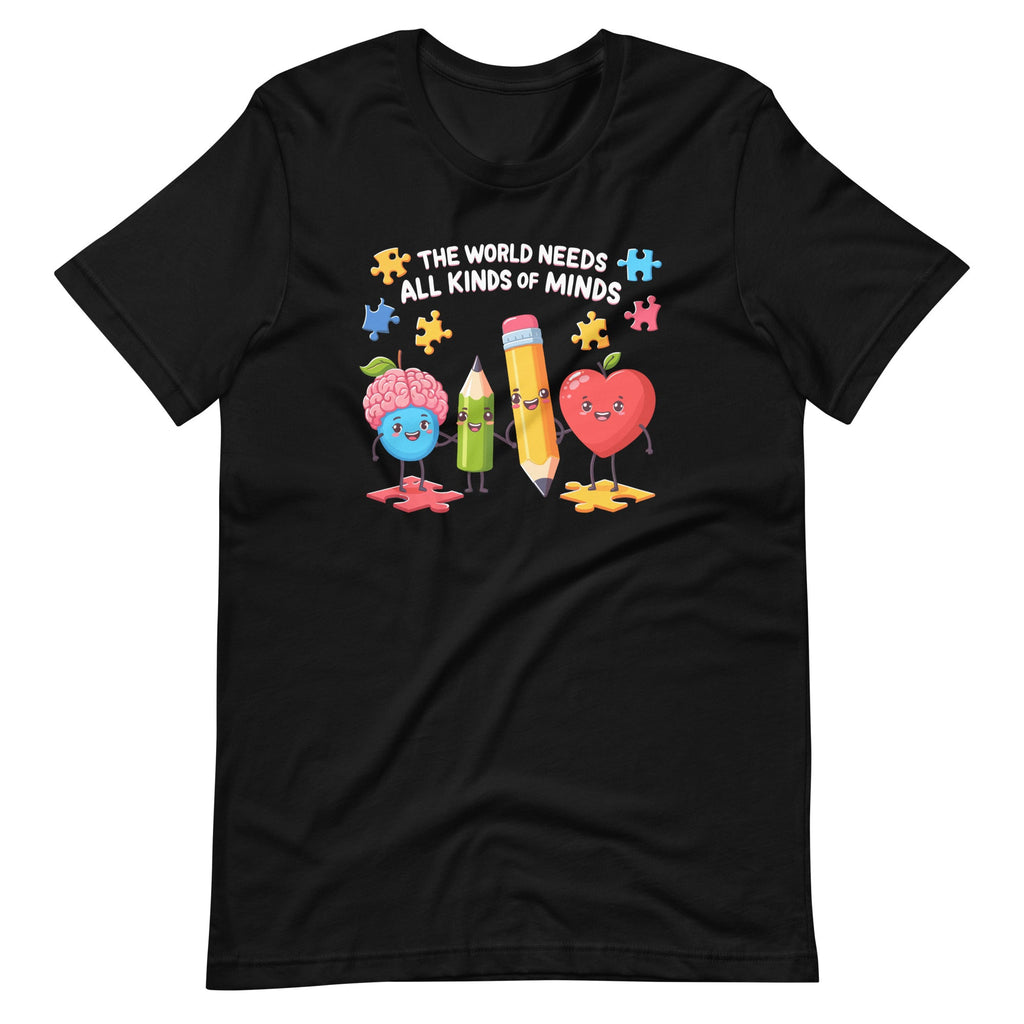 The World Needs All Kinds Of Minds Special Education Unisex product image 2