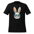 Bunny Face Easter Day Sunglasses Carrot Unisex T-Shirt product image 1