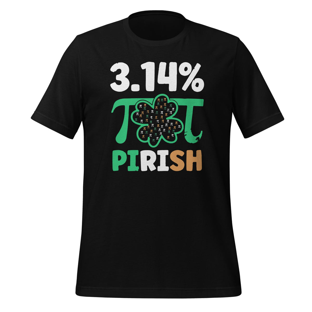 3.14% PIrish Funny St. Patricks Math Geek Pi Day Unisex product image 1