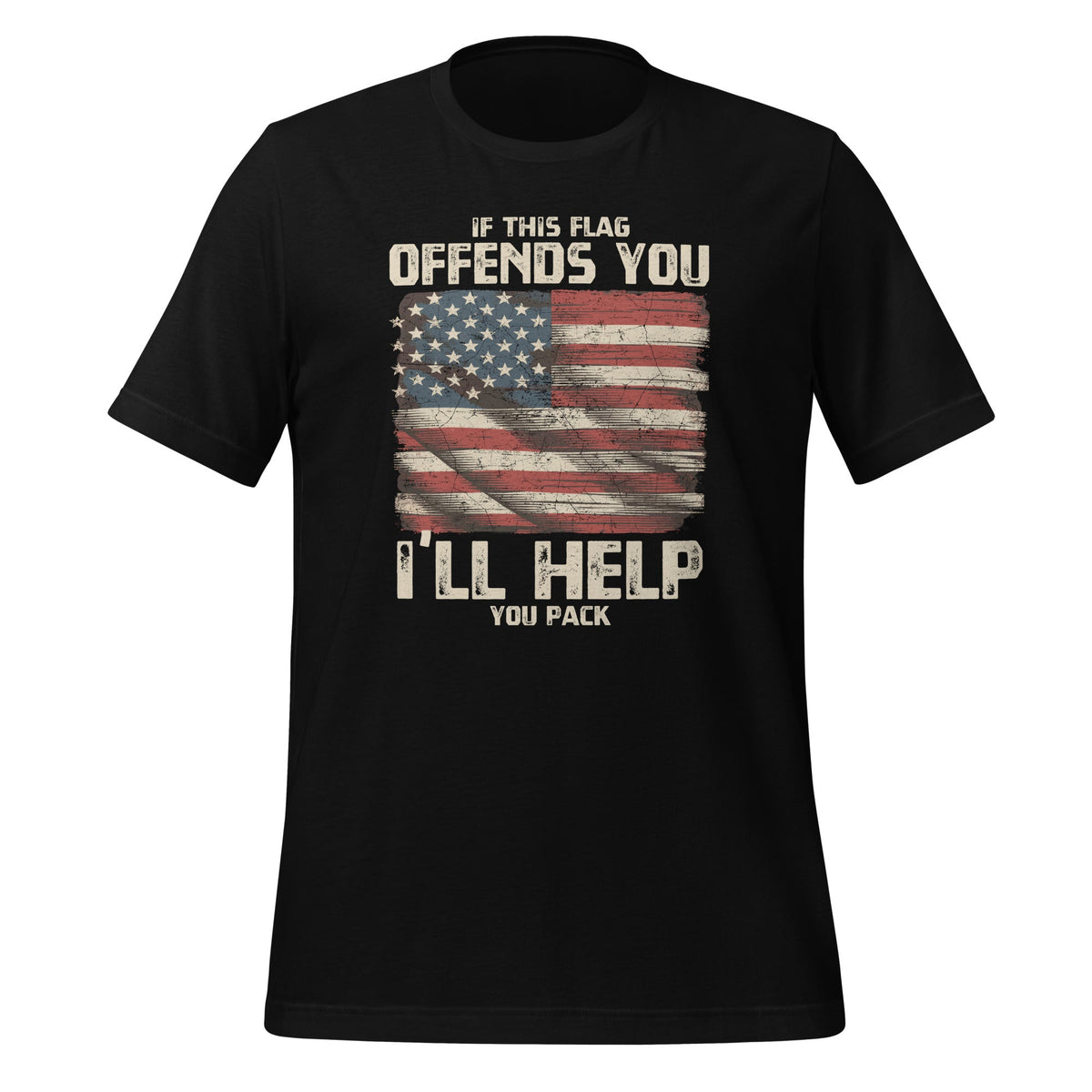 I'll Help You Pack Your Bags American Unisex T-Shirt product image 1
