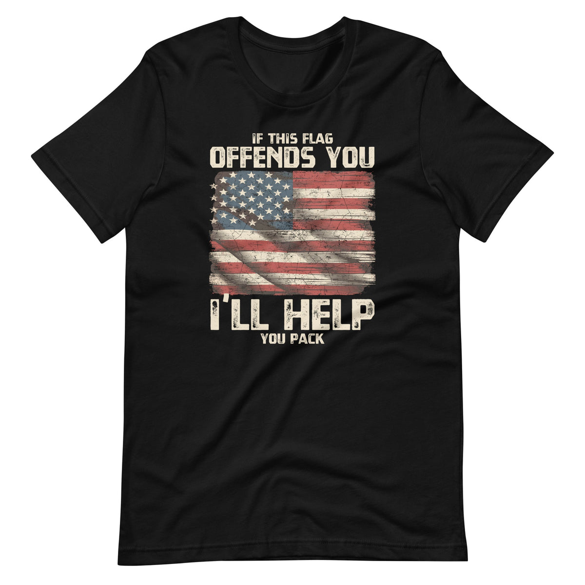 I'll Help You Pack Your Bags American Unisex T-Shirt product image 2