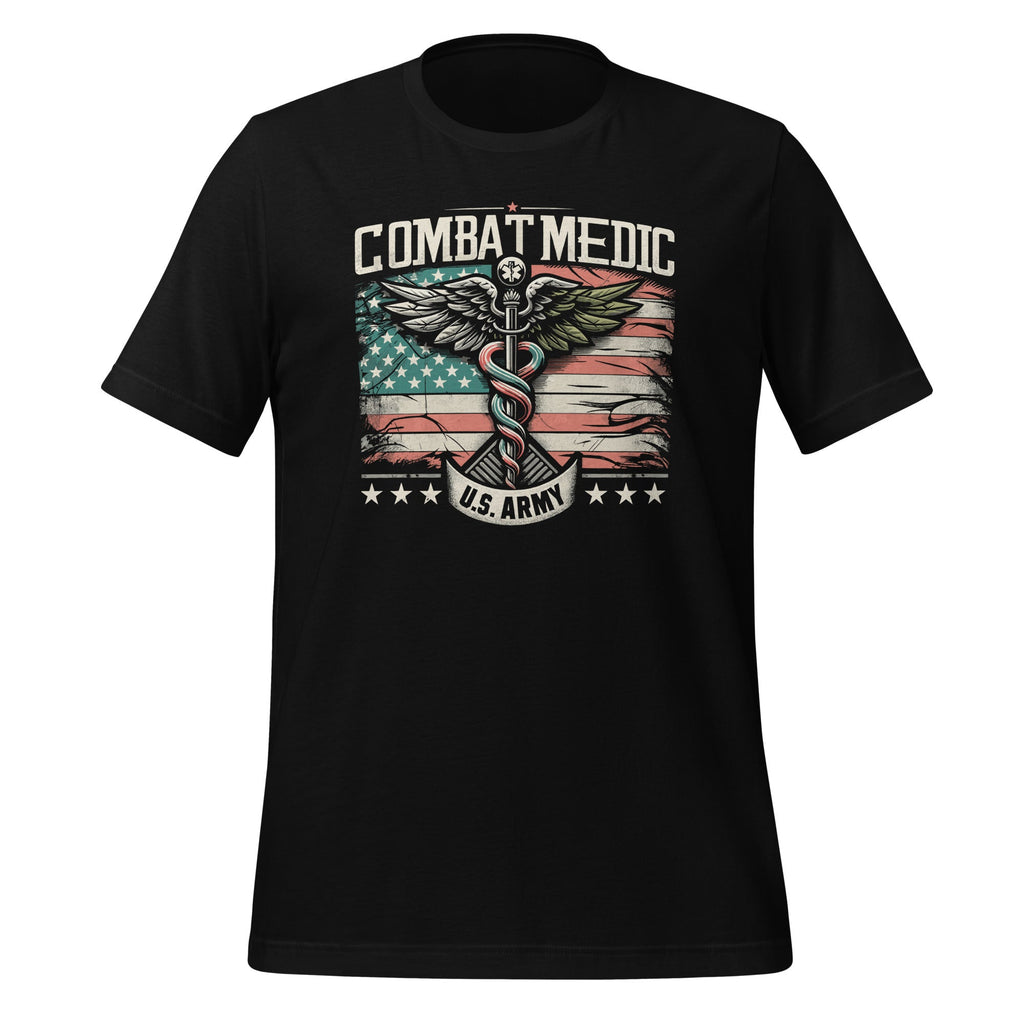 Combat Medic Veteran Medical Military Flag Vintage American product image 1