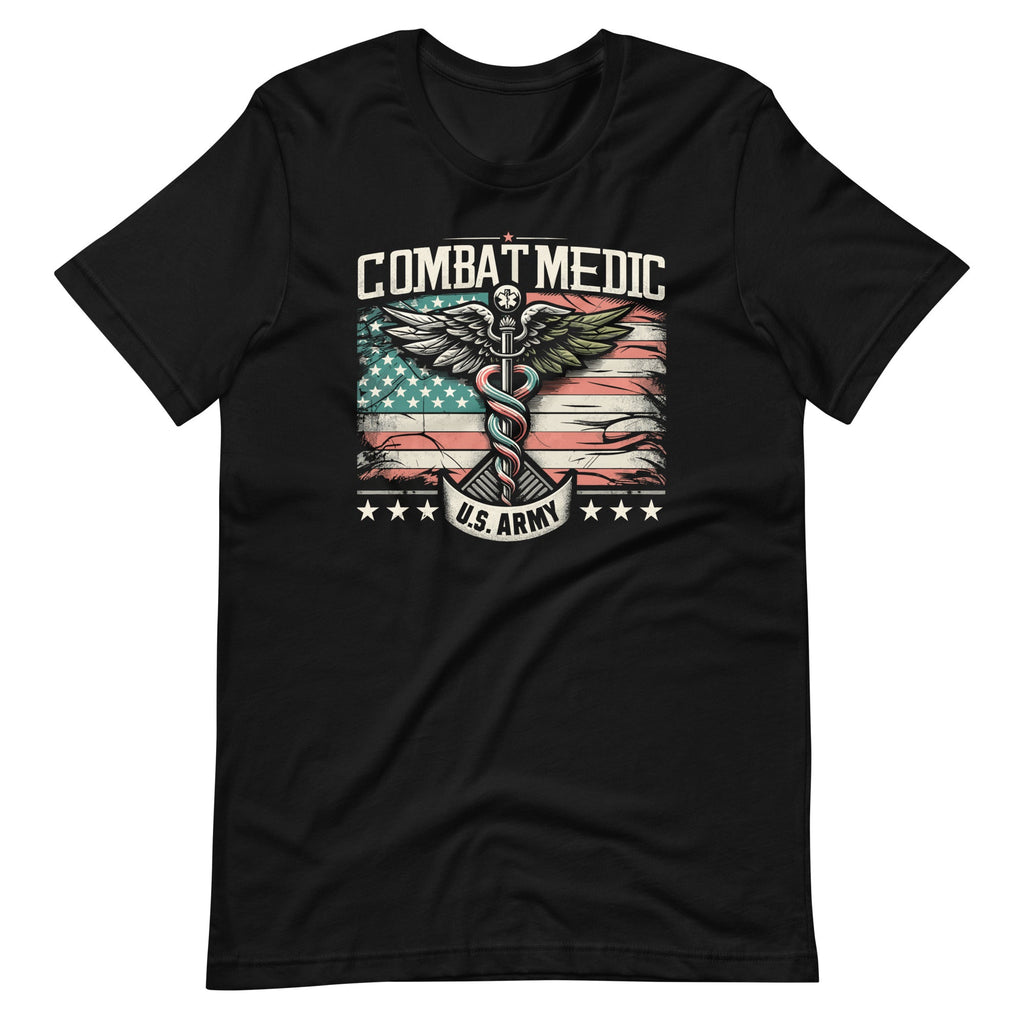 Combat Medic Veteran Medical Military Flag Vintage American product image 2