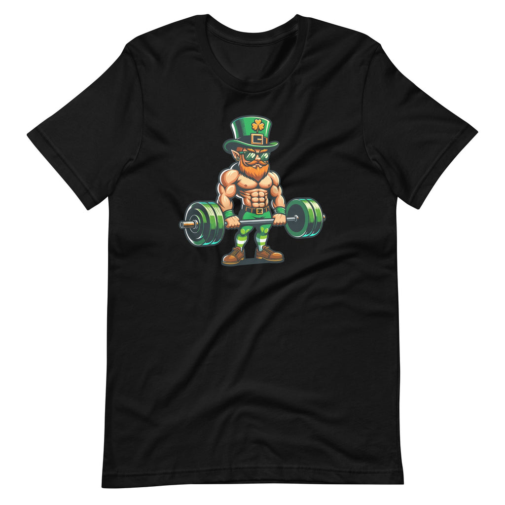 Leprechaun St Patricks Day Weightlifting Deadlift Unisex product image 2