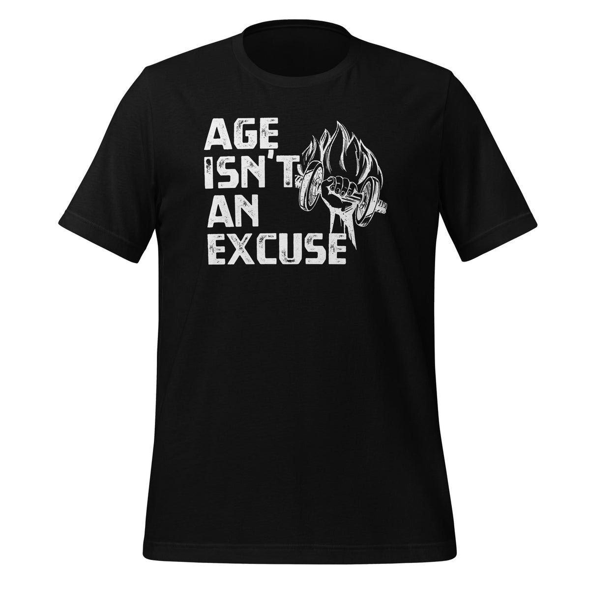 Age Isn't An Excuse Workout Fitness Motivation Unisex product image 1
