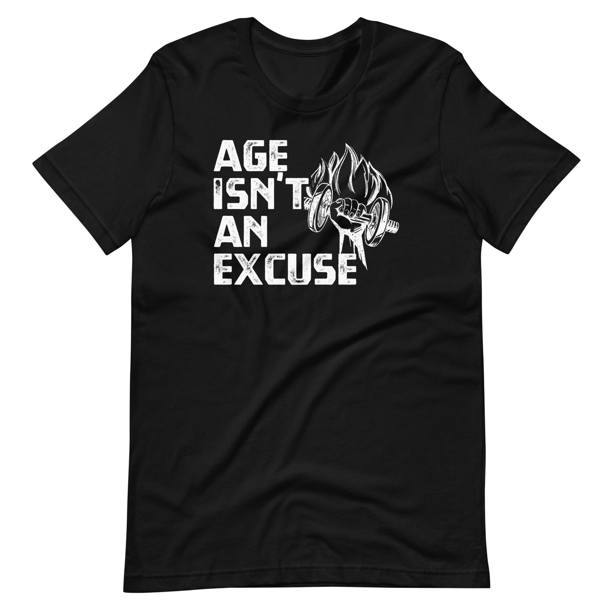 Age Isn't An Excuse Workout Fitness Motivation Unisex product image 2
